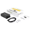 StarTech.com 8 prievadų USB į DB9 RS232 nuoseklus adapteris – pramoninis, tvirtinamas ant DIN bėgio ir sienos