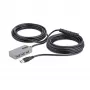 StarTech.com USB 3.0 ilgintuvas su 4 prievadų USB-A šakotuvu, 10 m, aktyvus / maitinamas iš magistralės, su pasirenkamu 20 W maitinimo adapteriu, ESD apsauga