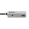 StarTech.com USB 3.0 ilgintuvas su 4 prievadų USB-A šakotuvu, 10 m, aktyvus / maitinamas iš magistralės, su pasirenkamu 20 W maitinimo adapteriu, ESD apsauga