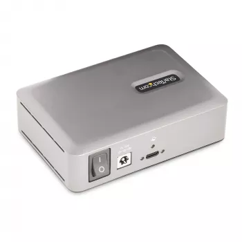 StarTech.com 7 prievadų USB-C centras - 5x USB-A + 2x USB-C - su maitinimu ir 65W adapteriu - USB 3.1 10Gbps - staliniam kompiuteriui/nešiojamam kompiuteriui su 3 pėdų USB-IF sertifikuotu fiksuojamu kabeliu