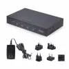 StarTech.com 4 prievadų USB jungiklis klaviatūrai ir pelei su pelės perjungimu, 3,5 mm / USB garsu, TAA atitikmuo