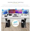 StarTech.com 4 prievadų USB jungiklis klaviatūrai ir pelei su pelės perjungimu, 3,5 mm / USB garsu, TAA atitikmuo