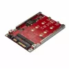 StarTech S322M225R dviejų lizdų M.2 į SATA RAID adapteris 2,5 colio diskų dėklui