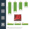StarTech S322M225R dviejų lizdų M.2 į SATA RAID adapteris 2,5 colio diskų dėklui