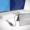 StarTech.com USB-C į dvigubą HDMI MST centras – du HDMI 4K 60Hz – USB Type C kelių monitorių adapteris nešiojamam kompiuteriui su 30cm kabeliu – DP 1.4 kelių srautų perdavimo centras – USB-C į HDMI skirstytuvas