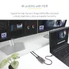 StarTech.com USB-C į dvigubą HDMI MST centras – du HDMI 4K 60Hz – USB Type C kelių monitorių adapteris nešiojamam kompiuteriui su 30cm kabeliu – DP 1.4 kelių srautų perdavimo centras – USB-C į HDMI skirstytuvas