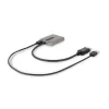 StarTech.com 2 prievadų DisplayPort MST centras, dvigubas 4K 60Hz, DP į 2x DisplayPort monitoriaus adapteris, DP 1.4 kelių monitorių vaizdo adapteris, 30 cm įmontuotas laidas, maitinamas per USB, tik Windows