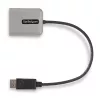 StarTech.com 2 prievadų DisplayPort MST centras, dvigubas 4K 60Hz, DP į 2x DisplayPort monitoriaus adapteris, DP 1.4 kelių monitorių vaizdo adapteris, 30 cm įmontuotas laidas, maitinamas per USB, tik Windows