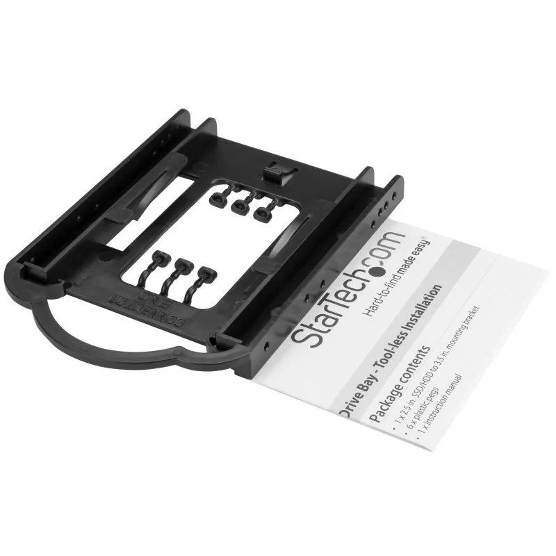 StarTech.com 2,5 colio SSD/HDD laikiklis 3,5 colio lizdui – be įrankių montavimui