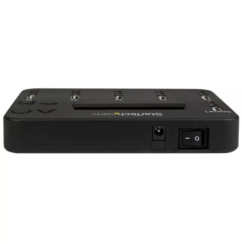 StarTech.com USBDUP15 USB atmintukų kopijavimo ir trynimo įrenginys, 1 į 5, 1,5 GB/min, LCD ekranas
