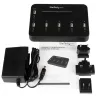 StarTech.com USBDUP15 USB atmintukų kopijavimo ir trynimo įrenginys, 1 į 5, 1,5 GB/min, LCD ekranas