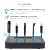 StarTech.com USBDUP15 USB atmintukų kopijavimo ir trynimo įrenginys, 1 į 5, 1,5 GB/min, LCD ekranas