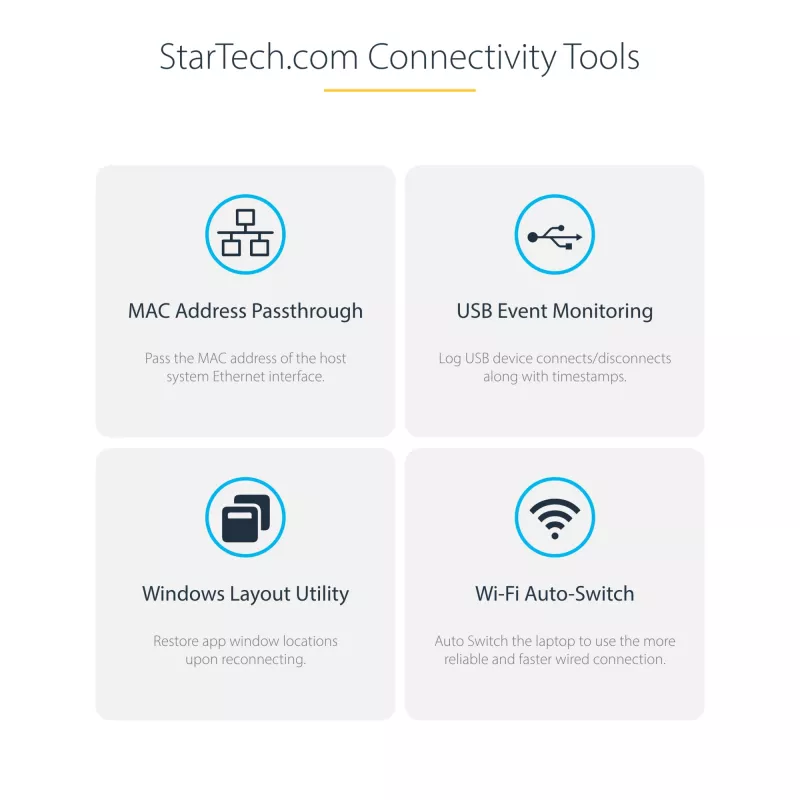 StarTech.com dviejų nešiojamųjų kompiuterių USB-C KVM dokų stotis, dviejų monitorių 4K 60Hz DisplayPort dokas, 5 prievadų USB šakotuvas, GbE, 90W/45W maitinimas dviem nešiojamiesiems, Windows/Mac, 2 pagrindinių KVM dokas - TAA