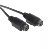 StarTech.com USB į PS/2 adapteris – klaviatūrai ir pelei, 0,435 m, juoda, 1x USB A, 2x DIN 6, 46 g, 142 mm, 175 mm