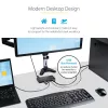 StarTech.com 2 prievadų hibridinis USB-A + HDMI ir USB-C KVM jungiklis – vienas 4K 60Hz HDMI 2.0 monitorius – kompaktiškas stalinis ir/arba nešiojamojo kompiuterio HDMI KVM jungiklis – maitinamas per USB – suderinamas su Thunderbolt 3