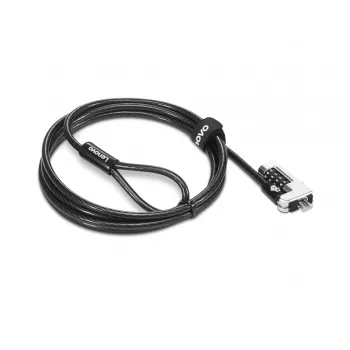 Spynos kabelis Lenovo 4XE1F30277 Juoda 1,8 m Kombinacinė spyna