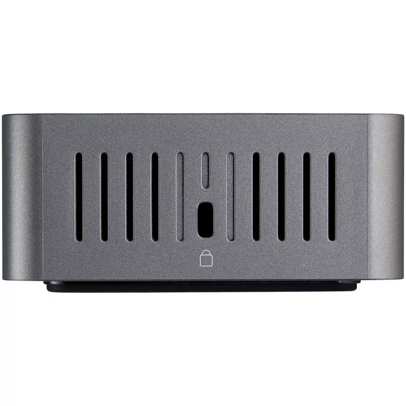 StarTech.com USB-C ir USB-A dokų stotelė - Hibridinė universali trijų monitorių nešiojamojo kompiuterio dokų stotelė su DisplayPort ir HDMI 4K 60Hz - 85W galios tiekimas, 6x USB šakotuvas, GbE, garsas - USB 3.1 Gen 2 10Gbps - TAA