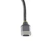 StarTech.com USB-C dviejų monitorių kelių prievadų adapteris iki 4K 60Hz USB-C DP Alt Mode vaizdo išvestis ir HDMI 2.0, arba 1080p VGA, 100W PD perdavimas, USB Type C mini dokas, USB-C dokavimo stotelė, MST šakotuvas