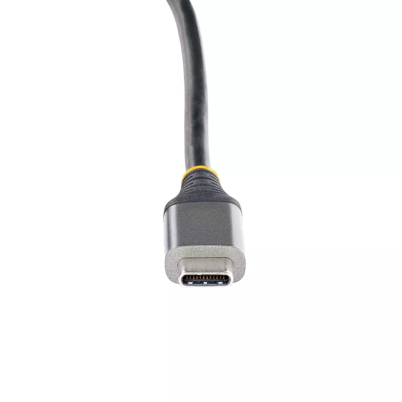 StarTech.com USB-C dviejų monitorių kelių prievadų adapteris iki 4K 60Hz USB-C DP Alt Mode vaizdo išvestis ir HDMI 2.0, arba 1080p VGA, 100W PD perdavimas, USB Type C mini dokas, USB-C dokavimo stotelė, MST šakotuvas