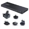 StarTech.com 4 prievadų HDMI skirstytuvas, 4K 60Hz HDMI 2.0, su įmontuotu keitikliu, 1 į 4 išėjimai, 3.5mm/Optinis garsas