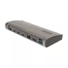 StarTech.com Thunderbolt 4 dokų stotis, 96W galios tiekimas, vienas 8K / du monitoriai 4K 60Hz, 3xTB4/USB4 prievadai, 4xUSB-A, SD, GbE, Thunderbolt 4 dokų stotis, skirta Windows arba TB3 MacBook, 0,8 m kabelis