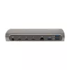 StarTech.com Thunderbolt 4 dokų stotis, 96W galios tiekimas, vienas 8K / du monitoriai 4K 60Hz, 3xTB4/USB4 prievadai, 4xUSB-A, SD, GbE, Thunderbolt 4 dokų stotis, skirta Windows arba TB3 MacBook, 0,8 m kabelis