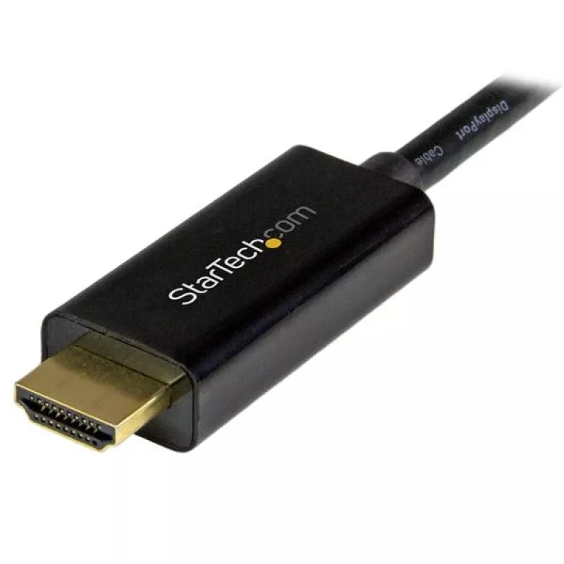 StarTech.com 6ft (2m) Mini DisplayPort į HDMI laidas - 4K 30Hz vaizdas - mDP į HDMI adapterio laidas - Mini DP arba Thunderbolt 1/2 Mac/PC prie HDMI monitoriaus/ekrano - mDP į HDMI keitiklio laidas