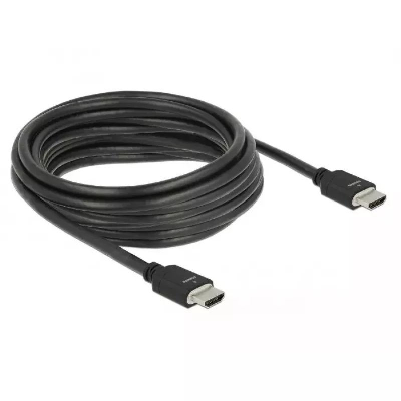 HDMI kabelis DeLOCK 85296 5 m A tipo kištukas – A tipo kištukas juodas