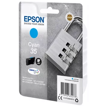 Epson 35 DURABrite Ultra rašalinė kasetė Cyan (C13T35824010)