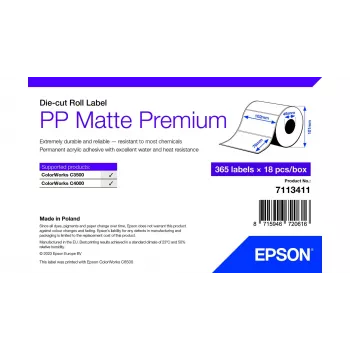 Lipnių etikečių ritinėlis Epson 7113411 Baltas 10,2x7,6 cm