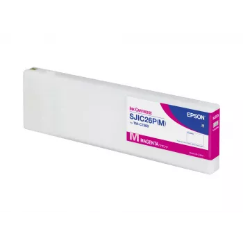 Epson SJIC26P(M) rašalinė kasetė, skirta ColorWorks C7500 (rausvai raudona)