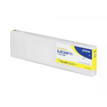 Epson SJIC26P(Y) geltona kasetė, skirta ColorWorks C7500