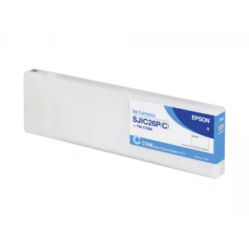 Epson SJIC26P(C) kasetė – rašalo kasetė ColorWorks C7500 (žydra)