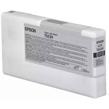 Epson T6539 šviesiai šviesiai juoda kasetė (200 ml)