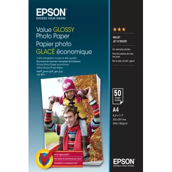 Epson blizgus nuotraukų popierius A4 50 lapų (C13S400036)