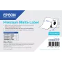 Epson Premium Matte Label nepertraukiamas ritinys 105mm x 35m, baltas, lipni etiketė, matinis