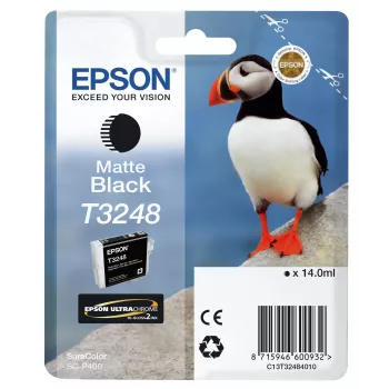 Rašalo kasetė Epson T3248 matinė juoda