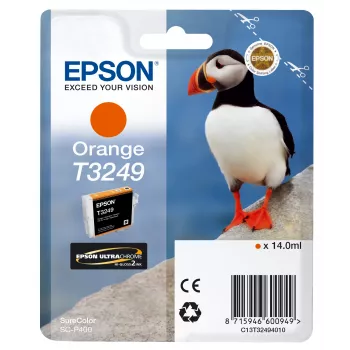 Kasetė Epson T3249 Oranžinė
