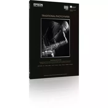 Epson Traditional Photo Paper – tradicinis fotografinis popierius, A3+, 330 g/m², 25 lapų
