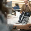 IP telefonas HP Poly Edge E300 su PoE, IPS ekranu