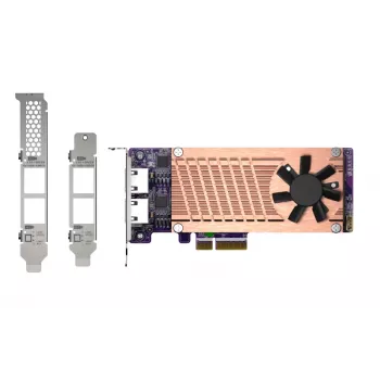 QNAP QM2-2P2G2T tinklo plokštė vidinė Ethernet 2500 Mbit/s
