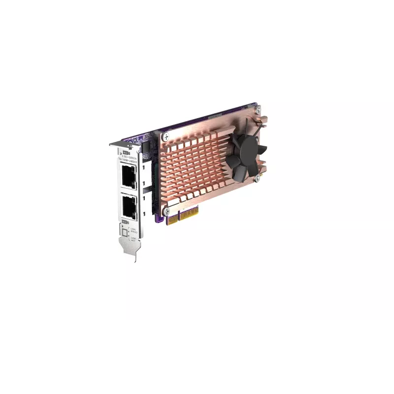 QNAP QM2-2P2G2T tinklo plokštė vidinė Ethernet 2500 Mbit/s