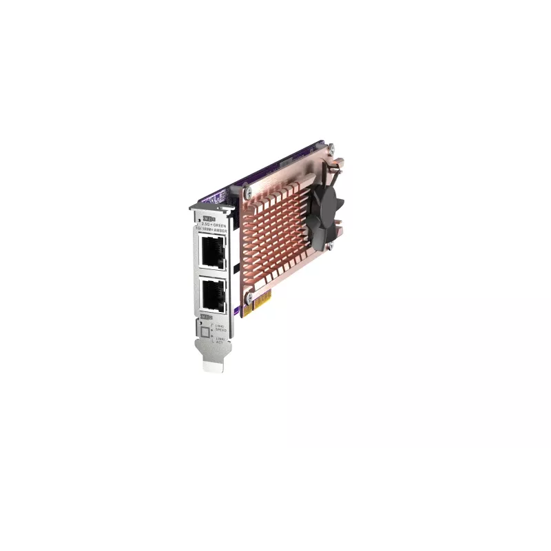 QNAP QM2-2P2G2T tinklo plokštė vidinė Ethernet 2500 Mbit/s