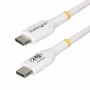StarTech.com 4 m baltas USB-C įkrovimo laidas, USB-IF sertifikuotas, 240W PD EPR, USB 2.0, nešiojamojo kompiuterio įkroviklio laidas