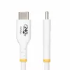 StarTech.com 4 m baltas USB-C įkrovimo laidas, USB-IF sertifikuotas, 240W PD EPR, USB 2.0, nešiojamojo kompiuterio įkroviklio laidas