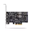 StarTech.com 5 prievadų USB PCIe kortelė, USB 3.2 10Gbps, PCI Express kortelė su 4x USB-C prievadais, 1x vidiniu USB-A prievadu, USB PCIe valdiklio kortelė, Windows/macOS/Linux