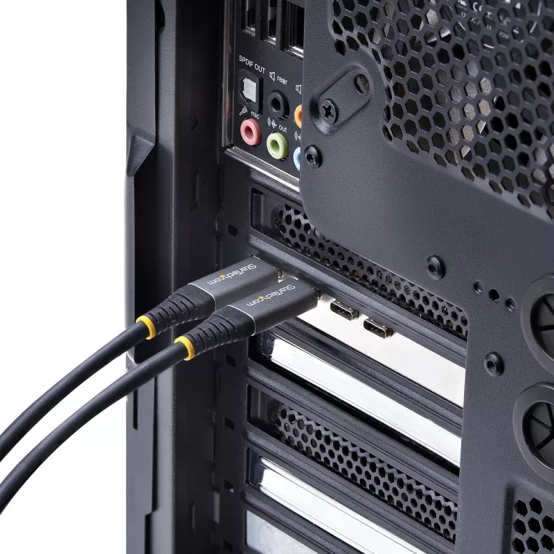 StarTech.com 5 prievadų USB PCIe kortelė, USB 3.2 10Gbps, PCI Express kortelė su 4x USB-C prievadais, 1x vidiniu USB-A prievadu, USB PCIe valdiklio kortelė, Windows/macOS/Linux
