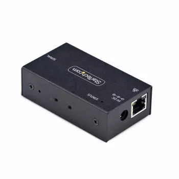 StarTech.com 1 prievado nuosekliojo prievado į Ethernet adapteris, IP nuosekliųjų įrenginių serveris nuotoliniams RS232 įrenginiams, montuojamas ant sienos/DIN bėgio, metalinis korpusas, RJ45 LAN į DB9 nuoseklųjį keitiklį