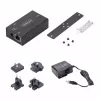 StarTech.com 1 prievado nuosekliojo prievado į Ethernet adapteris, IP nuosekliųjų įrenginių serveris nuotoliniams RS232 įrenginiams, montuojamas ant sienos/DIN bėgio, metalinis korpusas, RJ45 LAN į DB9 nuoseklųjį keitiklį