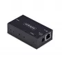 StarTech.com 1 prievado nuosekliojo prievado į Ethernet adapteris, 802.3af PoE IP nuosekliojo įrenginio serveris nuotoliniams RS232 įrenginiams, montuojamas ant sienos/DIN bėgio, RJ45 LAN į DB9 nuosekliosios sąsajos keitiklis, TAA